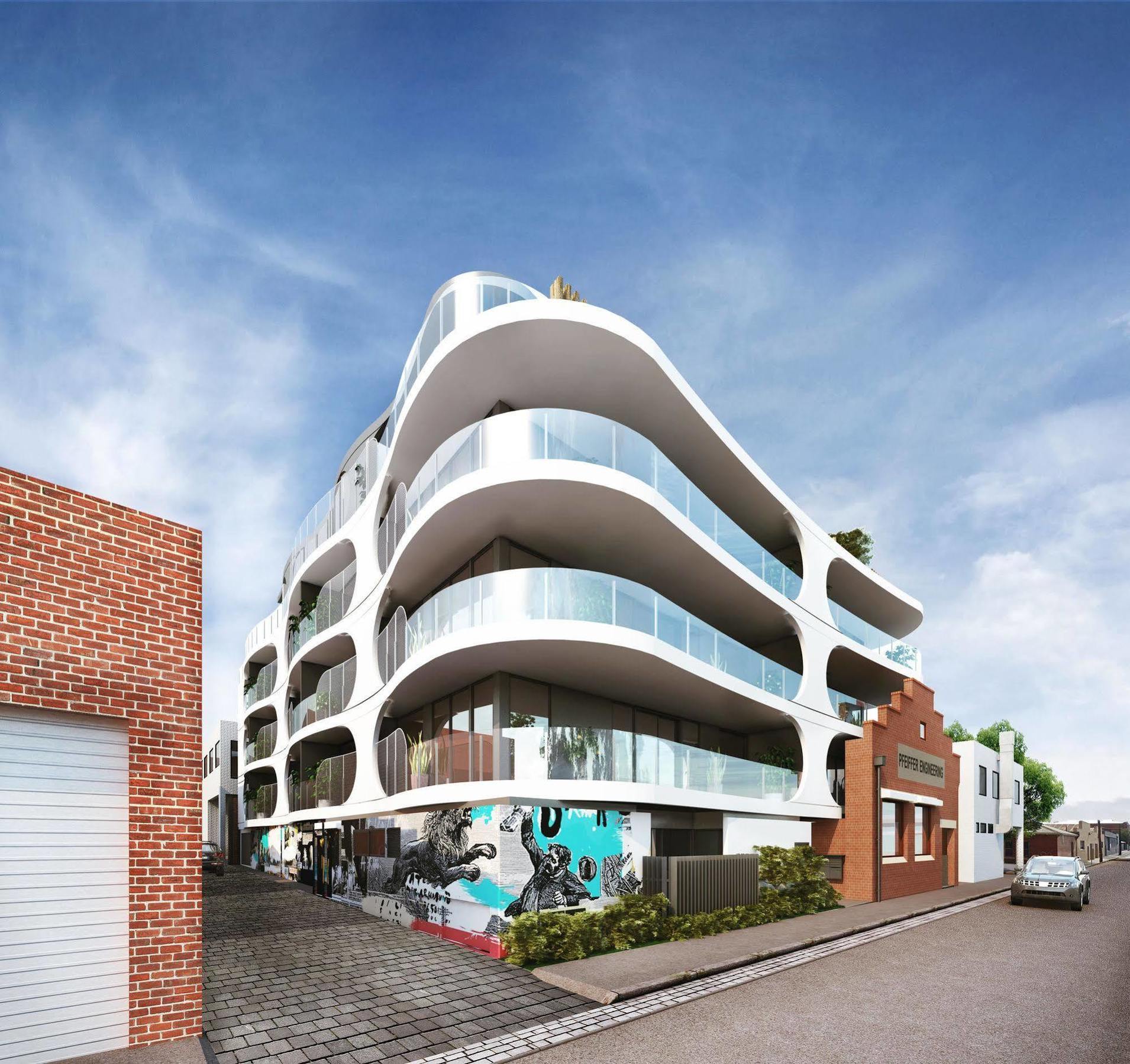 District Apartments Fitzroy Melburne Exterior foto