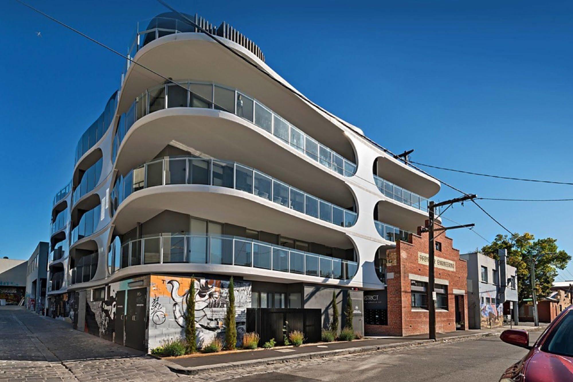 District Apartments Fitzroy Melburne Exterior foto