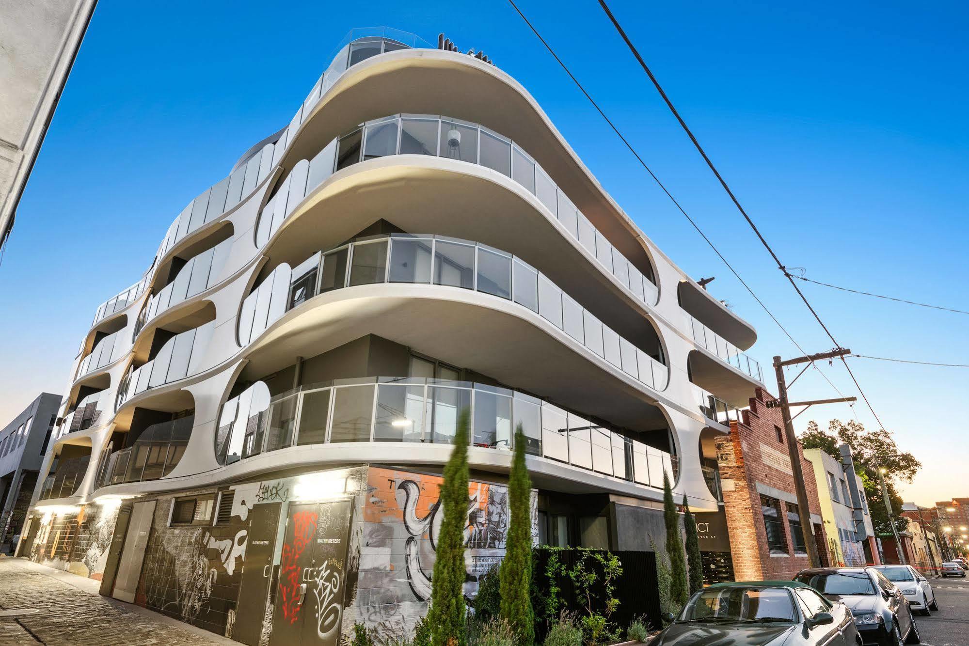 District Apartments Fitzroy Melburne Exterior foto